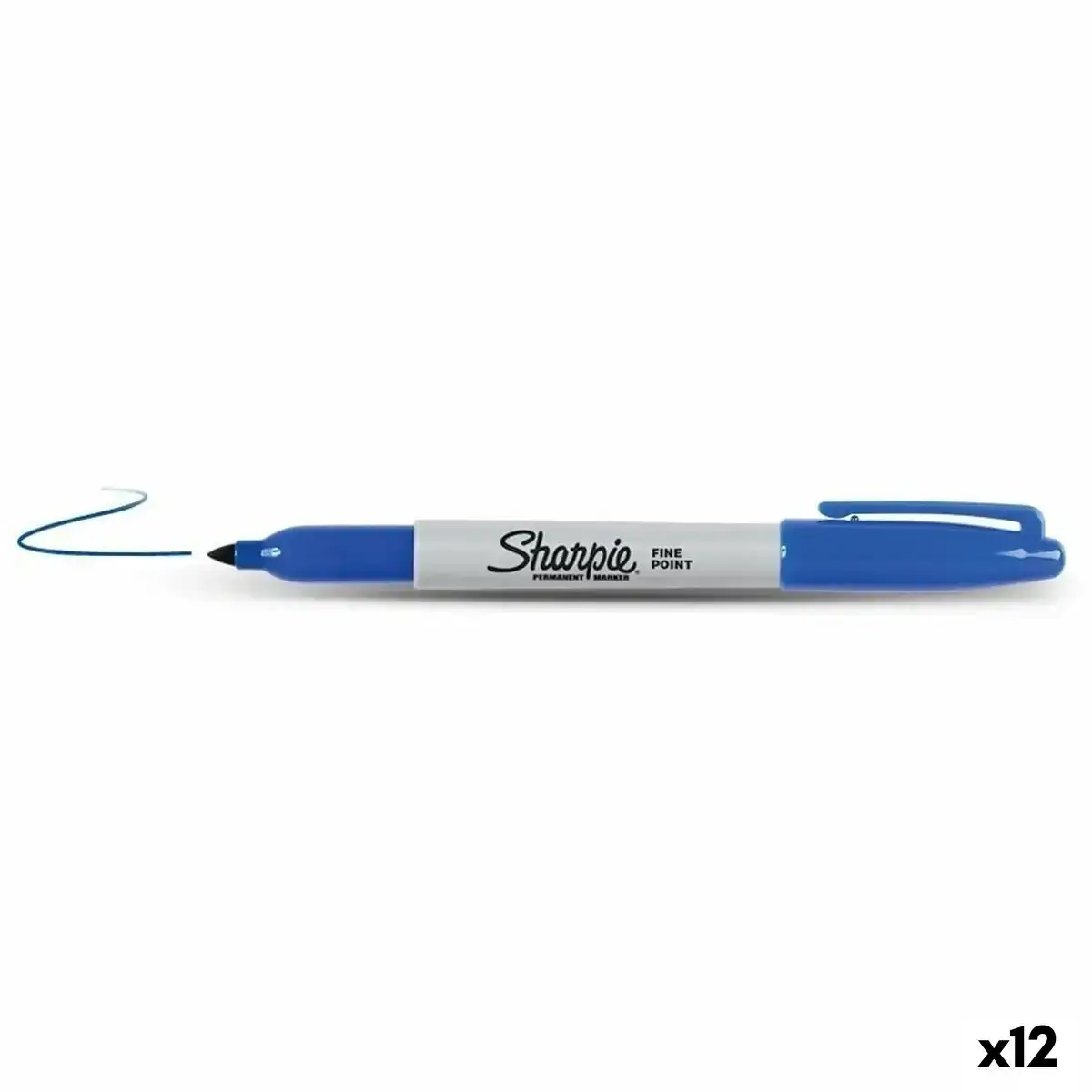 Marqueur permanent sharpie fine point bleu 0 9 mm 12 unites _8975. DIAYTAR COTE D'IVOIRE - Où Choisir est une Célébration de l'Artisanat. Explorez notre boutique en ligne et choisissez des articles qui incarnent l'art et le savoir-faire du Côte d'Ivoire.