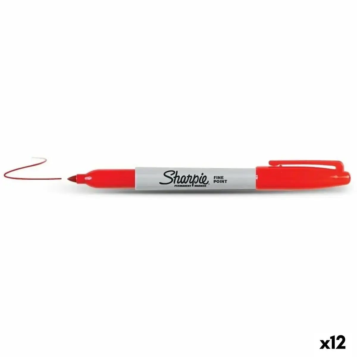 Marqueur permanent sharpie fine point rouge 12 unites_5020. DIAYTAR COTE D'IVOIRE - Où l'Élégance Rencontre l'Authenticité. Naviguez à travers notre boutique en ligne et choisissez des produits qui incarnent le style et la tradition du Côte d'Ivoire.