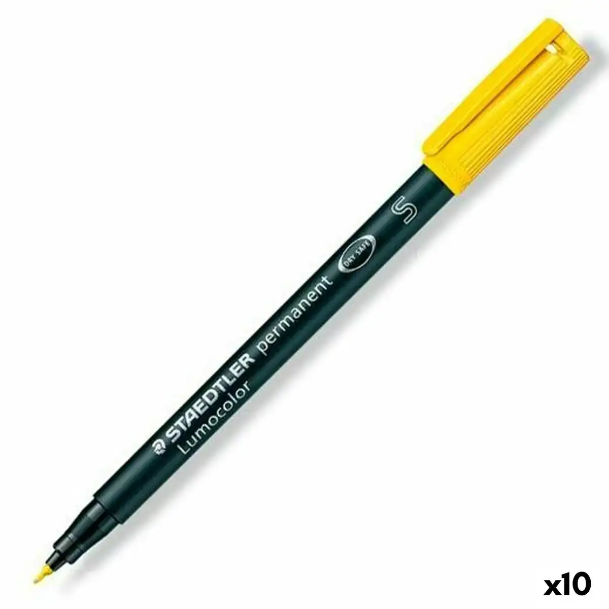 Marqueur permanent staedtler lumocolor 313 1 s jaune 10 unites _1109. DIAYTAR COTE D'IVOIRE - Là où les Rêves de Shopping Deviennent Réalité. Naviguez à travers notre catalogue diversifié et choisissez parmi une variété d'articles qui feront de votre shopping une expérience inoubliable.