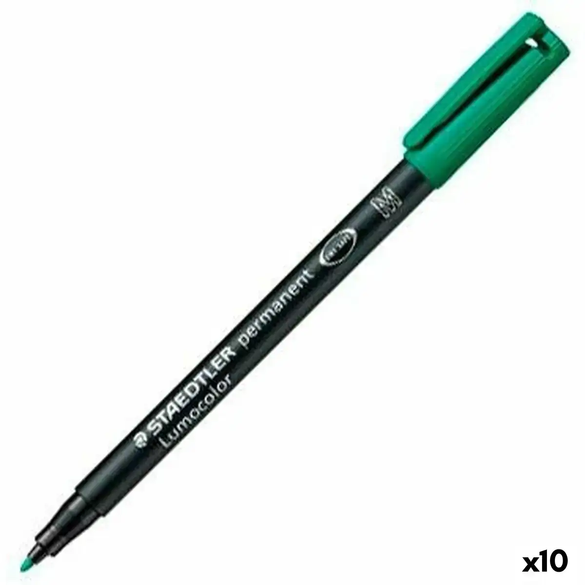 Marqueur permanent staedtler lumocolor 313 5 m vert 10 unites _4558. Bienvenue chez DIAYTAR COTE D'IVOIRE - Où Chaque Objet a son Histoire. Découvrez notre sélection méticuleuse et choisissez des articles qui racontent l'âme du Côte d'Ivoire.