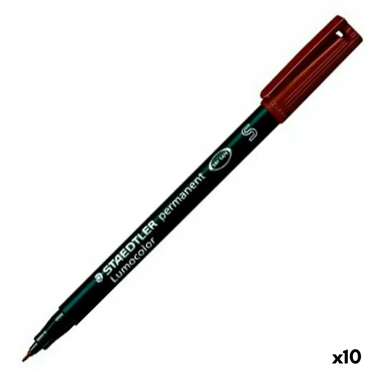 Marqueur permanent staedtler lumocolor 313 7 s marron 10 unites _6374. DIAYTAR COTE D'IVOIRE - L'Art de Vivre le Shopping Inspiré. Parcourez notre catalogue et choisissez des produits qui reflètent votre passion pour la beauté et l'authenticité.