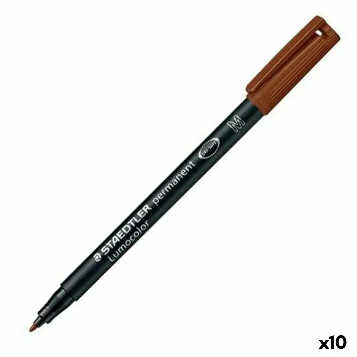 Marqueur permanent staedtler lumocolor 317 7 m noir 10 unites _9584. DIAYTAR COTE D'IVOIRE - Où la Qualité est Notre Engagement. Explorez notre boutique en ligne pour découvrir des produits conçus pour vous apporter satisfaction et plaisir.