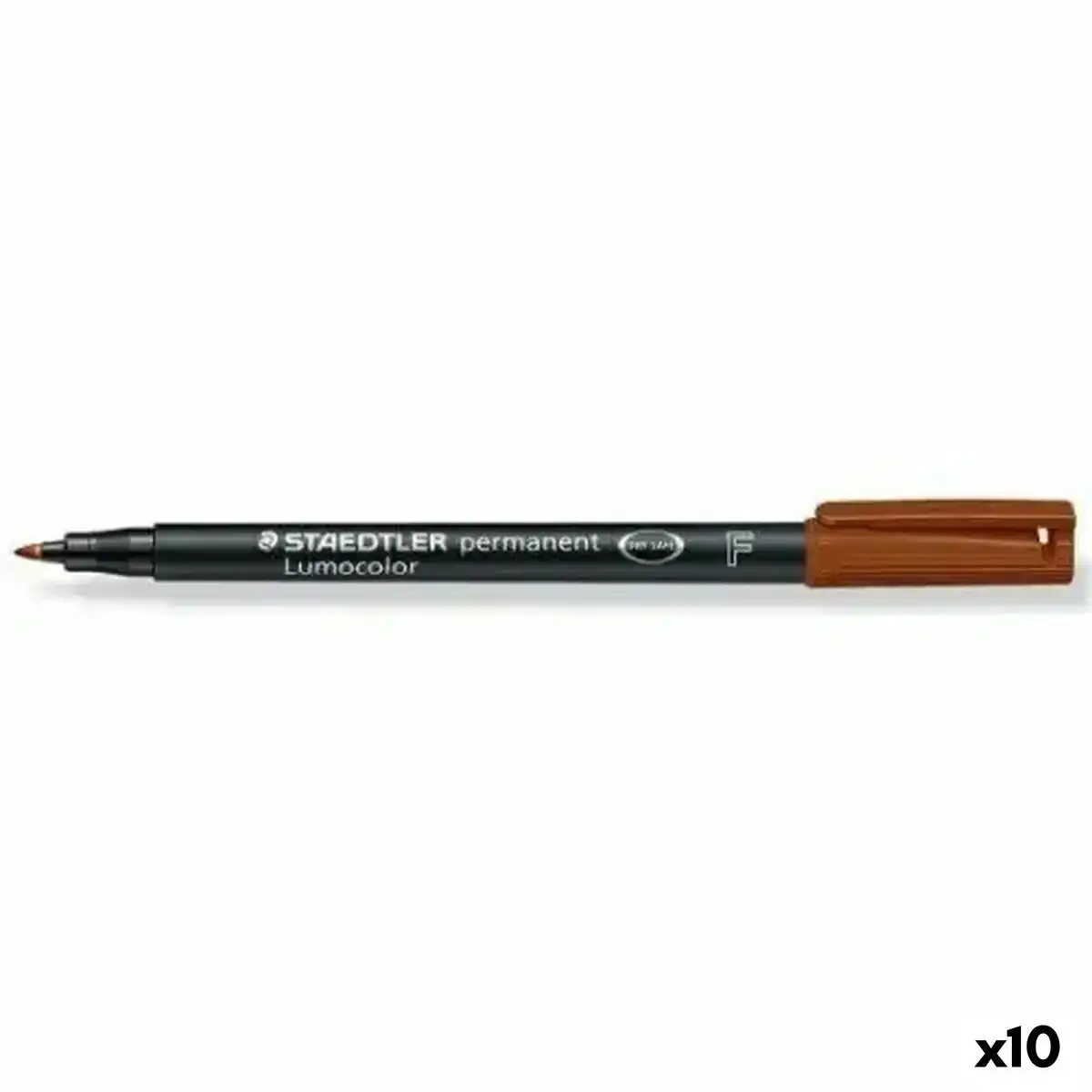 Marqueur permanent staedtler lumocolor marron 10 unites _8704. DIAYTAR COTE D'IVOIRE - Votre Plateforme Shopping, Votre Choix Éclairé. Explorez nos offres et choisissez des articles de qualité qui reflètent votre style et vos valeurs.