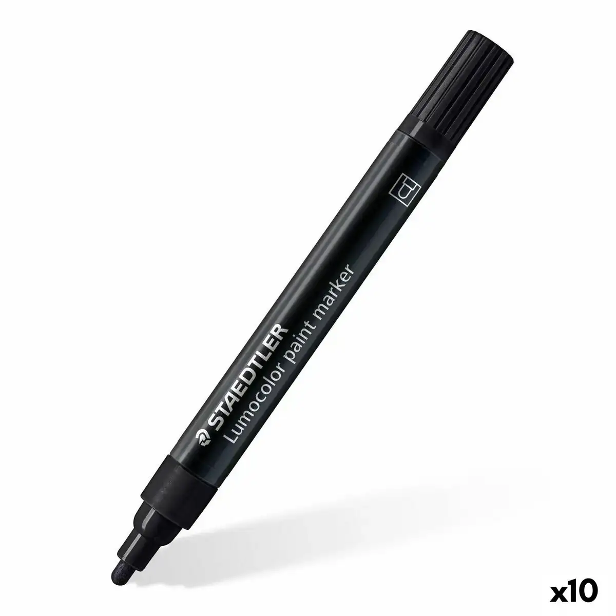 Marqueur permanent staedtler lumocolor noir 2 4 mm 10 unites _1369. DIAYTAR COTE D'IVOIRE - Votre Plateforme Shopping de Confiance. Naviguez à travers nos rayons et choisissez des produits fiables qui répondent à vos besoins quotidiens.