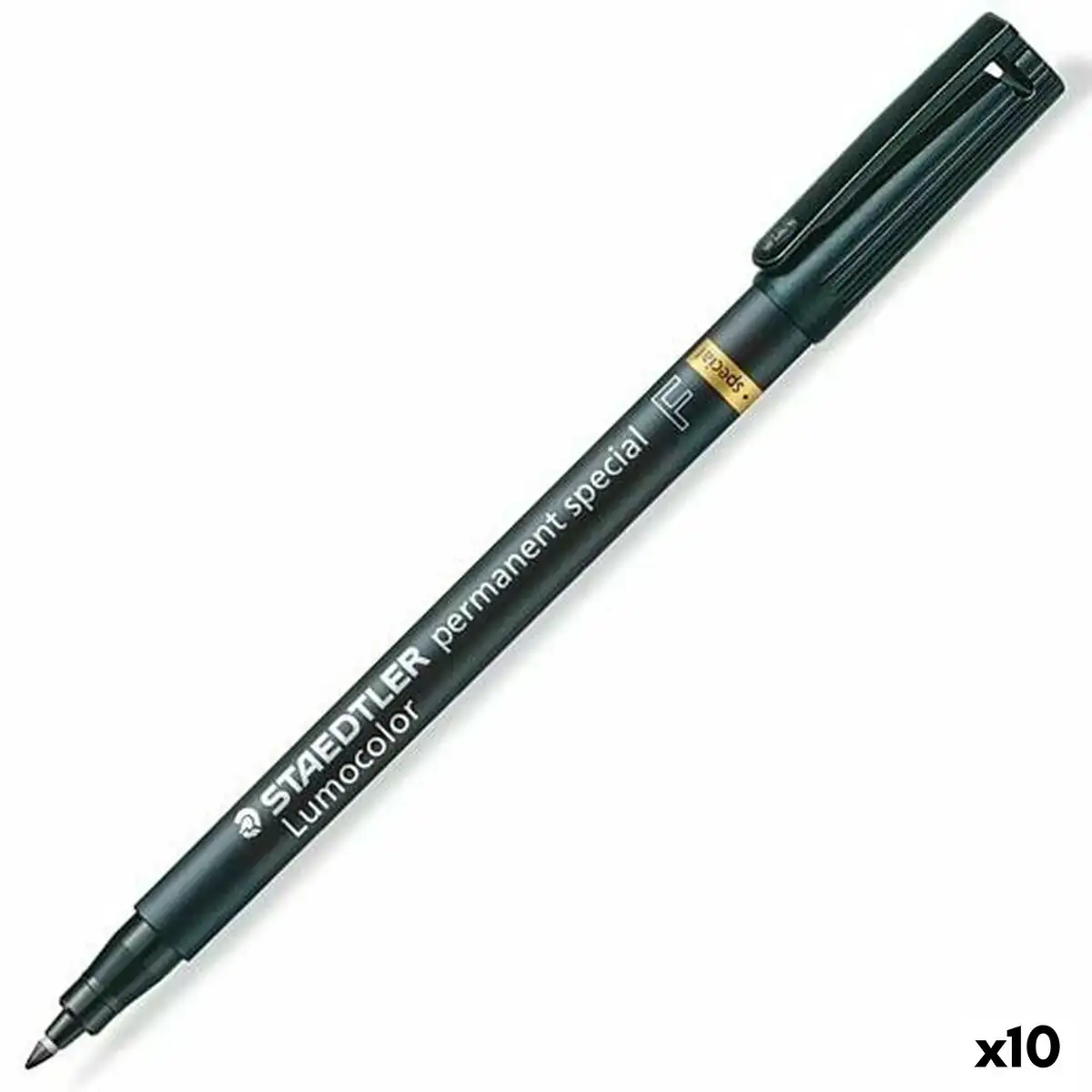 Marqueur permanent staedtler lumocolor special f noir 0 6 mm 10 unites _4375. DIAYTAR COTE D'IVOIRE - Là où l'Élégance Devient un Mode de Vie. Naviguez à travers notre gamme et choisissez des produits qui apportent une touche raffinée à votre quotidien.