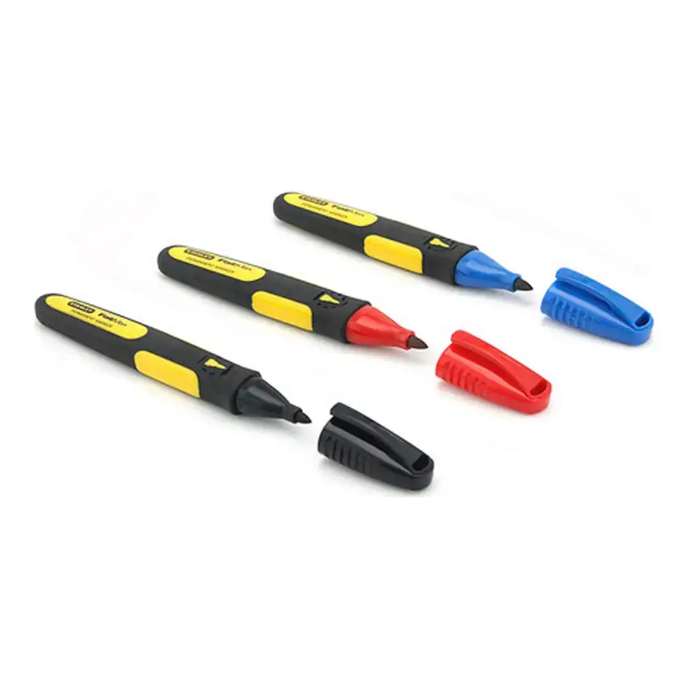 Marqueur permanent stanley 3 pieces _2112. DIAYTAR COTE D'IVOIRE - Votre Escapade Shopping Virtuelle. Explorez notre boutique en ligne et dénichez des trésors qui évoquent la culture et le savoir-faire sénégalais, un clic à la fois.