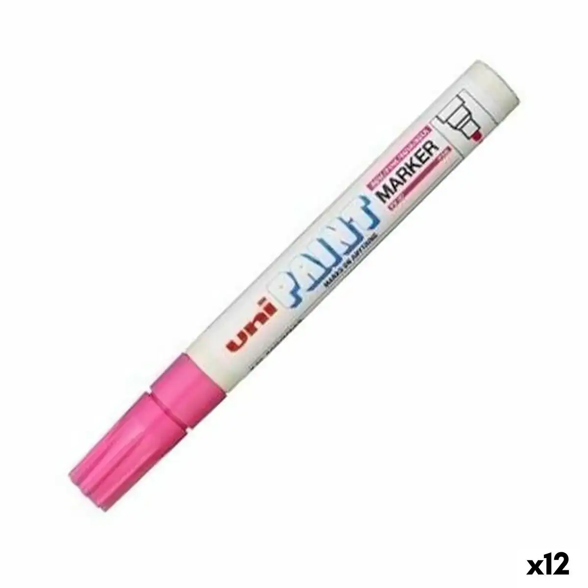 Marqueur permanent uni ball px 20 rose 2 8 mm 12 unites _9476. DIAYTAR COTE D'IVOIRE - Où Chaque Détail Fait la Différence. Parcourez notre sélection soignée et choisissez des articles qui rehaussent votre quotidien, du fonctionnel à l'esthétique.