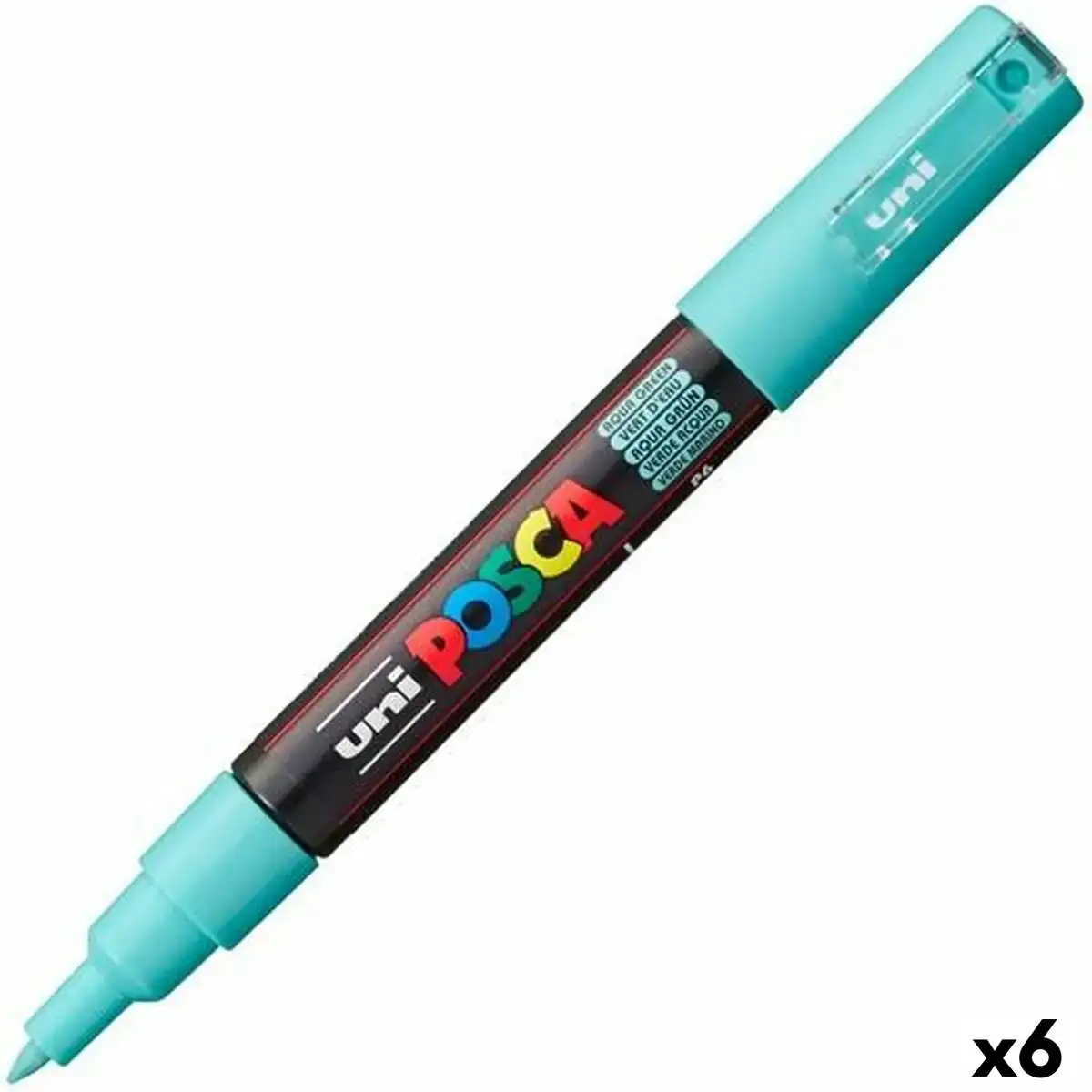 Marqueur posca pc 1m vert bleu 6 unites _4877. Entrez dans l'Univers de DIAYTAR COTE D'IVOIRE - Où l'Élégance Rencontre la Tradition. Explorez notre gamme variée et trouvez des articles qui ajoutent une touche de sophistication à votre vie.