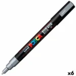 Marqueur posca pc 3m argent 6 unites_8042. Plongez dans l'Expérience DIAYTAR COTE D'IVOIRE - Où Chaque Produit a une Histoire. Explorez notre boutique en ligne pour trouver des articles qui incarnent la passion et la créativité du Côte d'Ivoire.