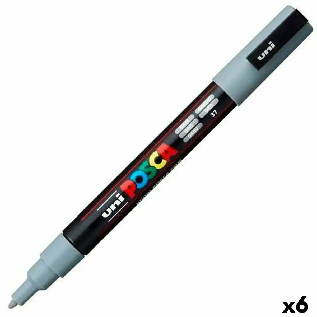 Marqueur posca pc 3m gris 6 unites _5315. DIAYTAR COTE D'IVOIRE - Là où Chaque Clic Compte. Parcourez notre boutique en ligne et laissez-vous guider vers des trouvailles uniques qui enrichiront votre quotidien.