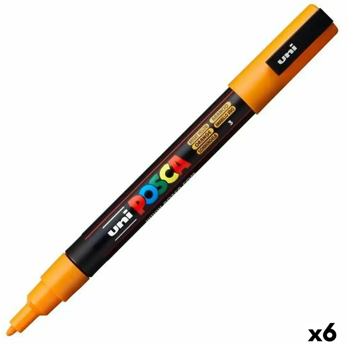 Marqueur posca pc 3m orange 6 unites _6778. DIAYTAR COTE D'IVOIRE - Là où Chaque Produit Évoque une Émotion. Parcourez notre catalogue et choisissez des articles qui vous touchent et qui enrichissent votre expérience.