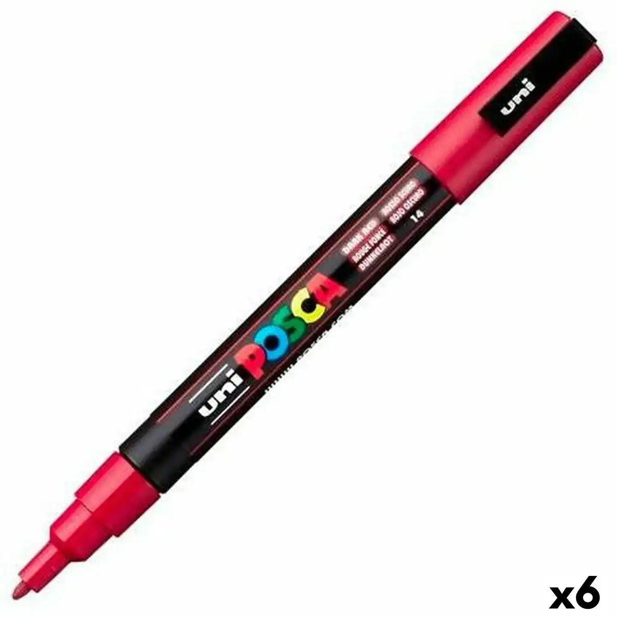 Marqueur posca pc 3m rouge fonce 6 unites _2932. DIAYTAR COTE D'IVOIRE - Votre Plaisir Shopping à Portée de Clic. Explorez notre boutique en ligne et trouvez des produits qui ajoutent une touche de bonheur à votre vie quotidienne.