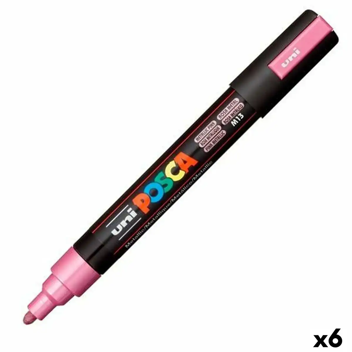 Marqueur posca pc 5m rose 6 unites _7702. DIAYTAR COTE D'IVOIRE - Votre Escale Shopping incontournable. Explorez notre boutique en ligne et dénichez des trésors qui reflètent la richesse culturelle et la modernité du Côte d'Ivoire.