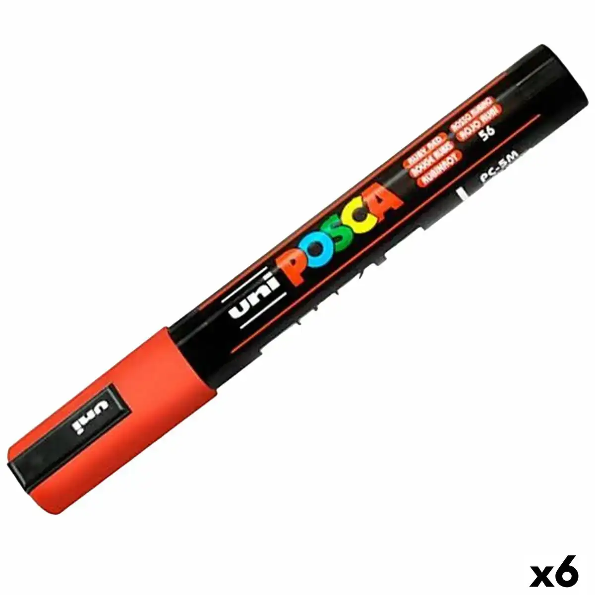 Marqueur posca pc 5m rouge 6 unites _8319. DIAYTAR COTE D'IVOIRE - Votre Destination pour un Shopping Inégalé. Naviguez à travers notre sélection minutieuse pour trouver des produits qui répondent à tous vos besoins.