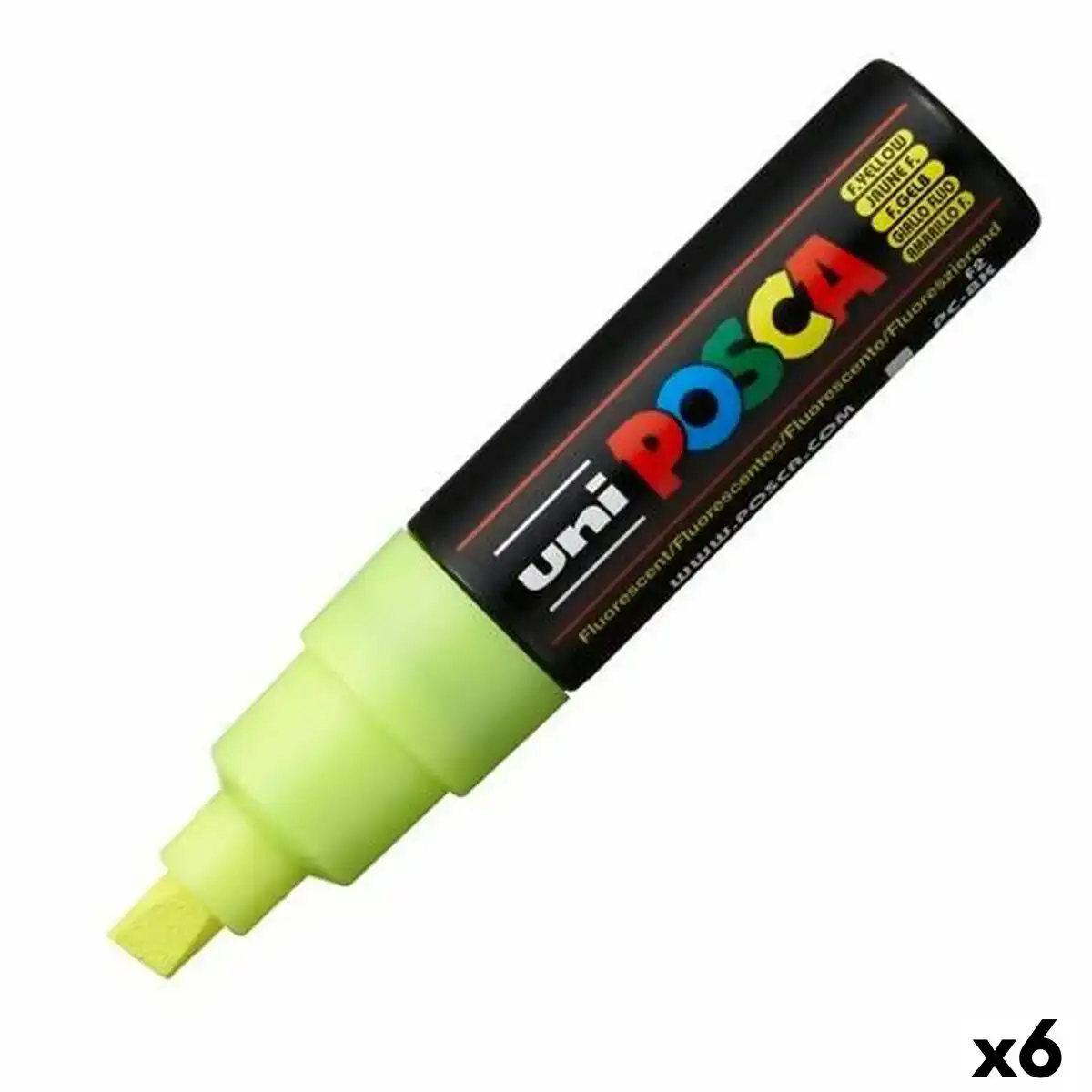 Marqueur posca pc 8k fluor jaune 6 unites _6896. DIAYTAR COTE D'IVOIRE - Là où Vos Rêves Prendent Forme. Plongez dans notre catalogue diversifié et trouvez des produits qui enrichiront votre quotidien, du pratique à l'exceptionnel.