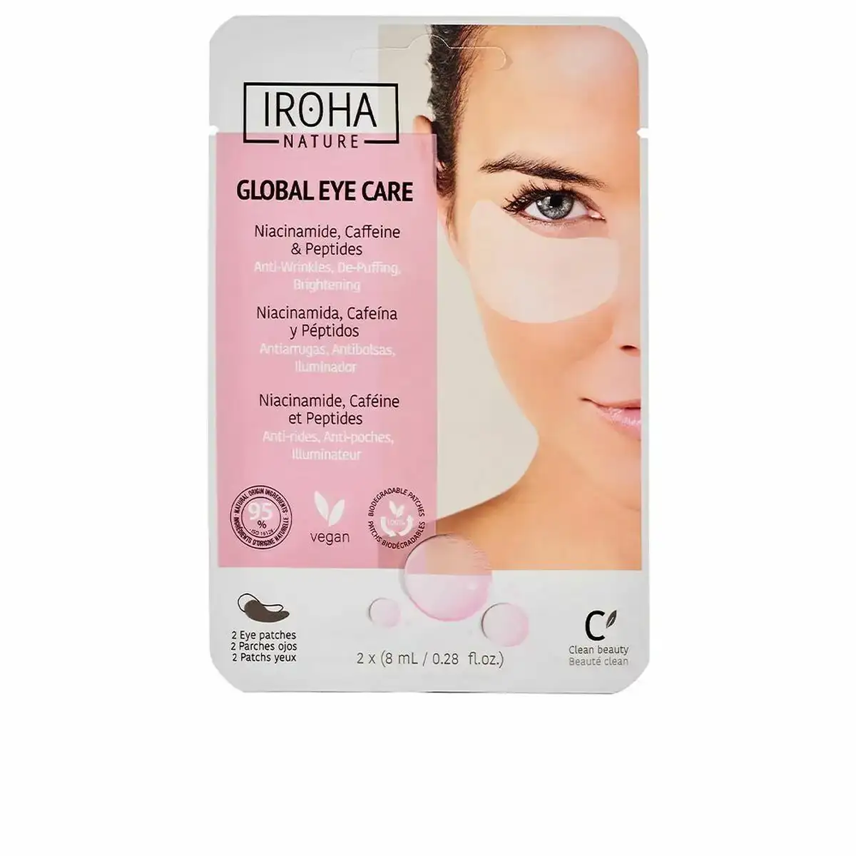 Masque contour des yeux iroha global eye care 2 unites_5774. DIAYTAR COTE D'IVOIRE - Où Choisir Rime avec Qualité. Découvrez notre sélection soigneusement conçue et choisissez des articles qui incarnent l'excellence et l'innovation.