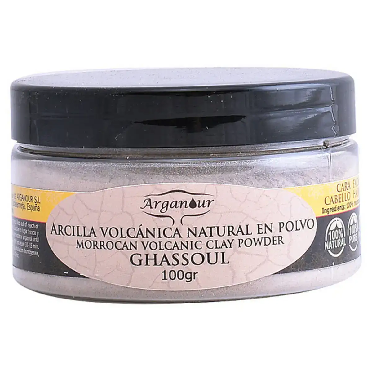 Masque d argile pour visage et cheveux ghassoul arganour 100 g _4493. DIAYTAR COTE D'IVOIRE - Où Choisir Devient un Acte de Découverte. Découvrez notre gamme et choisissez des produits qui éveillent votre curiosité et élargissent vos horizons.