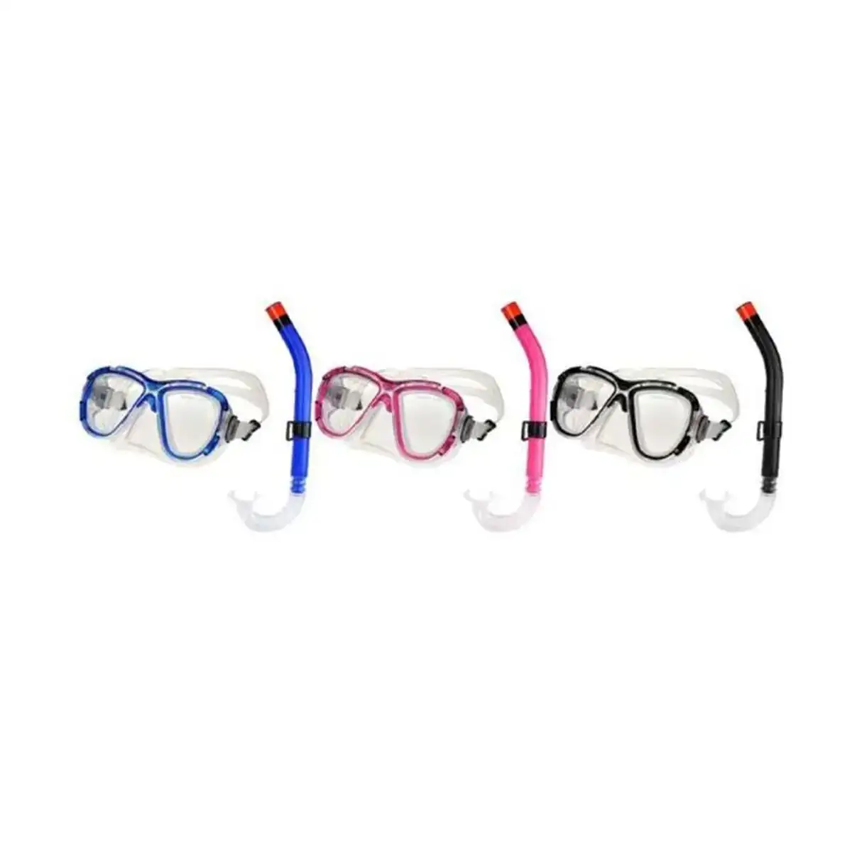 Masque de plongee avec tube bismark pvc adultes_6385. DIAYTAR COTE D'IVOIRE - Votre Destination Shopping Éthique. Parcourez notre gamme et choisissez des articles qui respectent l'environnement et les communautés locales.