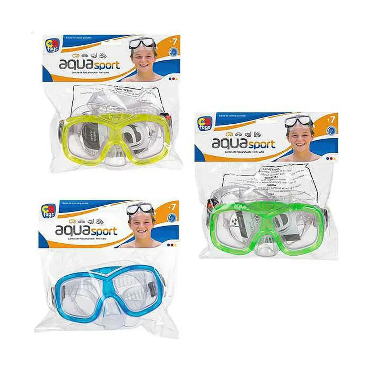 Masque de plongee colorbaby multicouleur_7250. DIAYTAR COTE D'IVOIRE - L'Art de Choisir, l'Art de Vivre. Explorez notre univers de produits soigneusement sélectionnés pour vous offrir une expérience shopping riche et gratifiante.