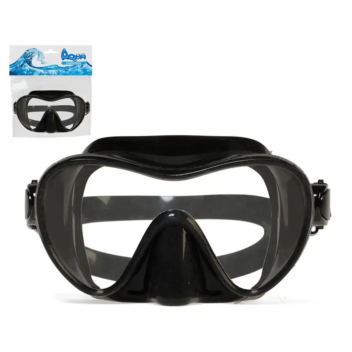 Masque de plongee noir silicone adultes_3165. Bienvenue chez DIAYTAR COTE D'IVOIRE - Où Chaque Objet a sa Propre Histoire. Découvrez notre sélection soigneusement choisie et choisissez des produits qui racontent le patrimoine sénégalais.