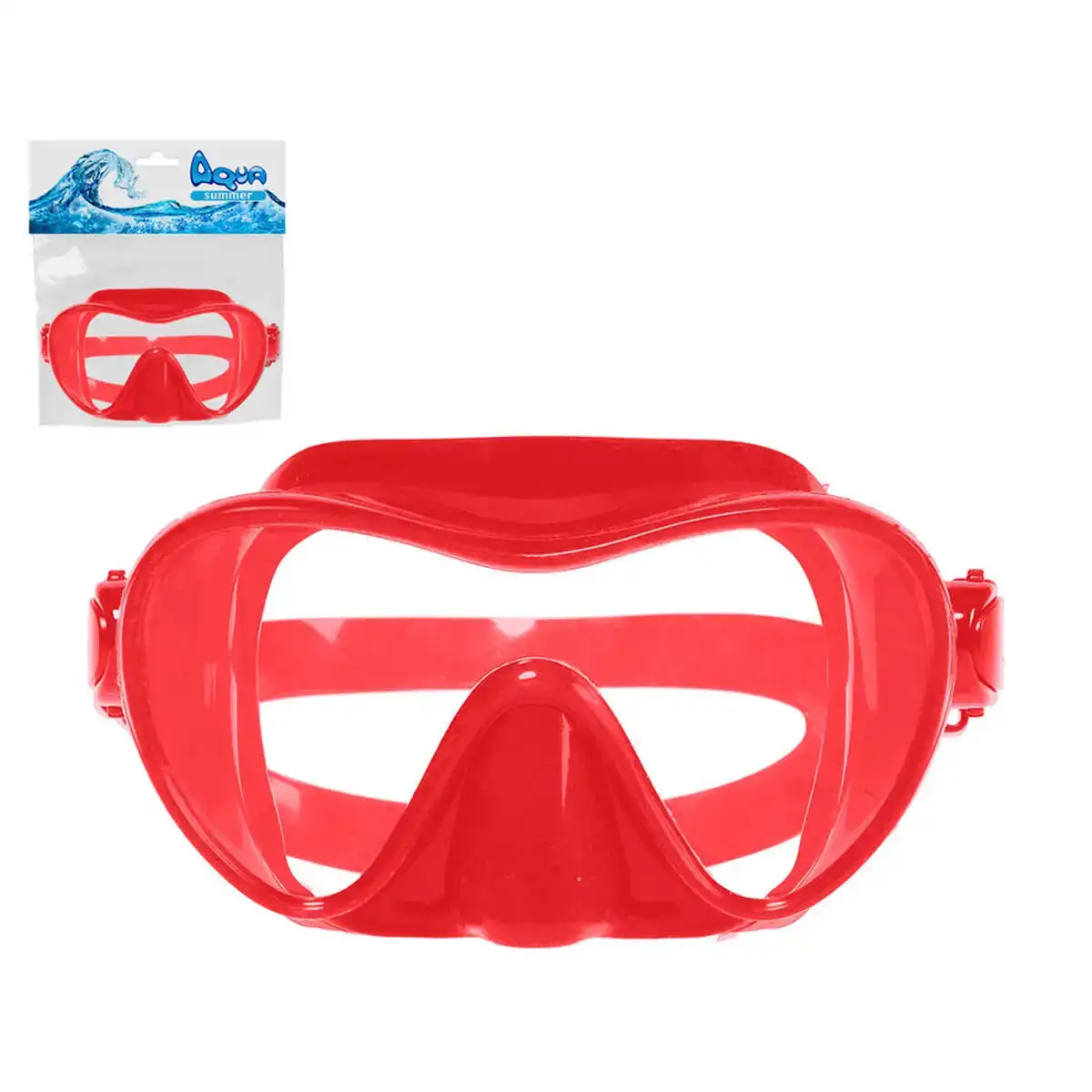 Masque de plongee rouge silicone adultes_8215. DIAYTAR COTE D'IVOIRE - Où la Tradition Renouvelée Rencontre l'Innovation. Explorez notre gamme de produits qui fusionnent l'héritage culturel avec les besoins contemporains.