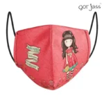 Masque en tissu hygienique reutilisable gorjuss enfant rouge_3420. DIAYTAR COTE D'IVOIRE - L'Art de Choisir, l'Art de Vivre. Parcourez notre boutique en ligne et choisissez parmi des produits de qualité qui ajoutent de l'élégance à votre quotidien.