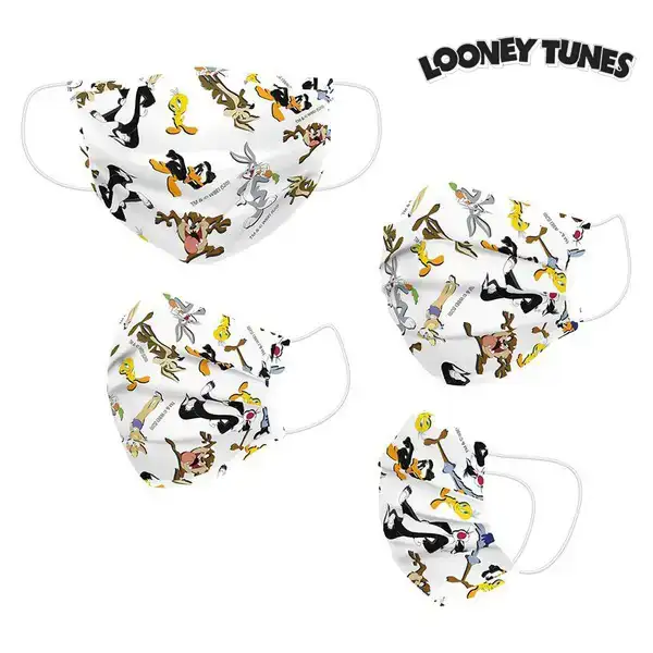 Masque en tissu hygienique reutilisable looney tunes enfant blanc_8153. Bienvenue sur DIAYTAR COTE D'IVOIRE - Où Choisir est un Voyage Passionnant. Plongez dans notre catalogue et trouvez des produits qui révèlent la diversité et la beauté du Côte d'Ivoire.