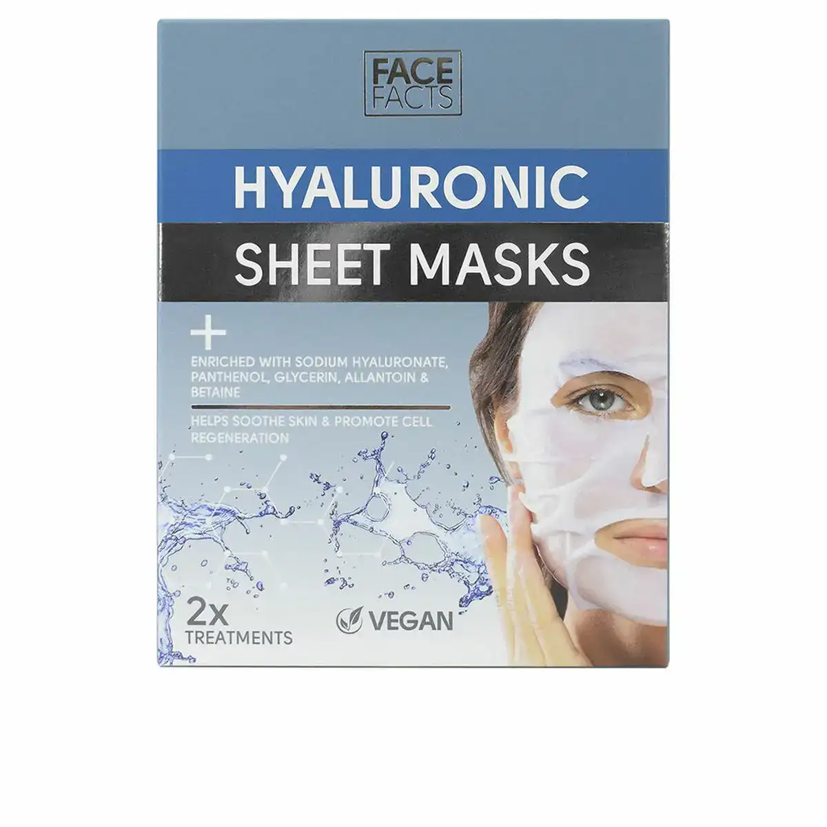 Masque facial face facts hyaluronic 20 ml_3961. DIAYTAR COTE D'IVOIRE - L'Art de Choisir, l'Art de Se Distinquer. Naviguez à travers notre catalogue et choisissez des produits qui ajoutent une note d'élégance à votre style unique.
