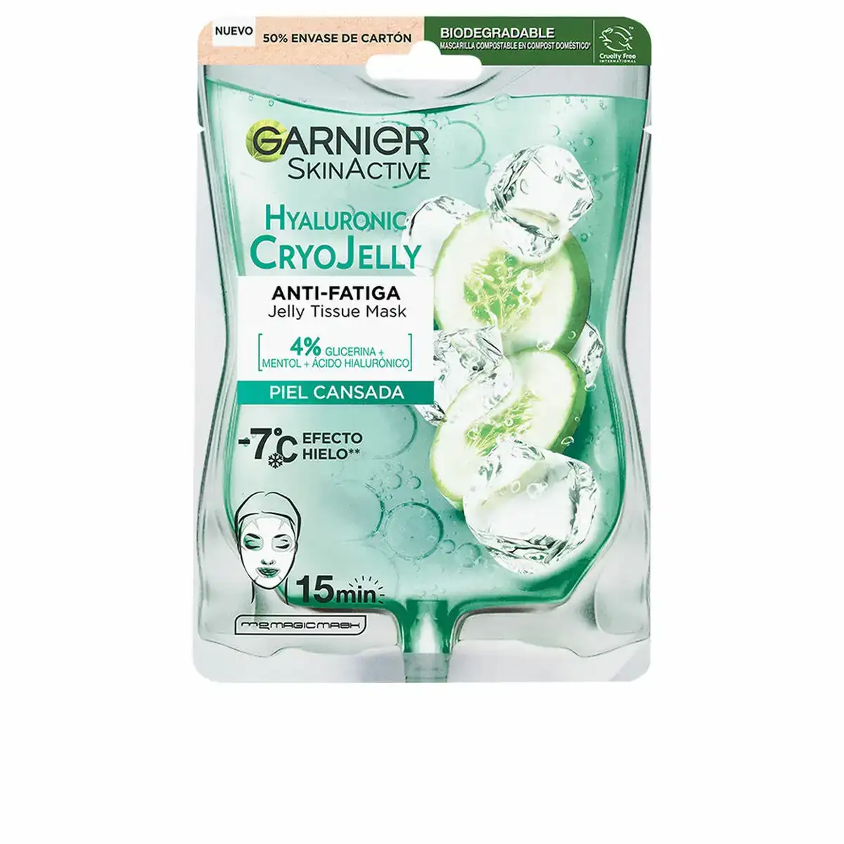 Masque facial garnier hyaluronic cryojelly anti fatigue 5 g _3748. DIAYTAR COTE D'IVOIRE - Votre Destination pour un Shopping Unique. Parcourez notre catalogue et trouvez des articles qui expriment votre singularité et votre style.
