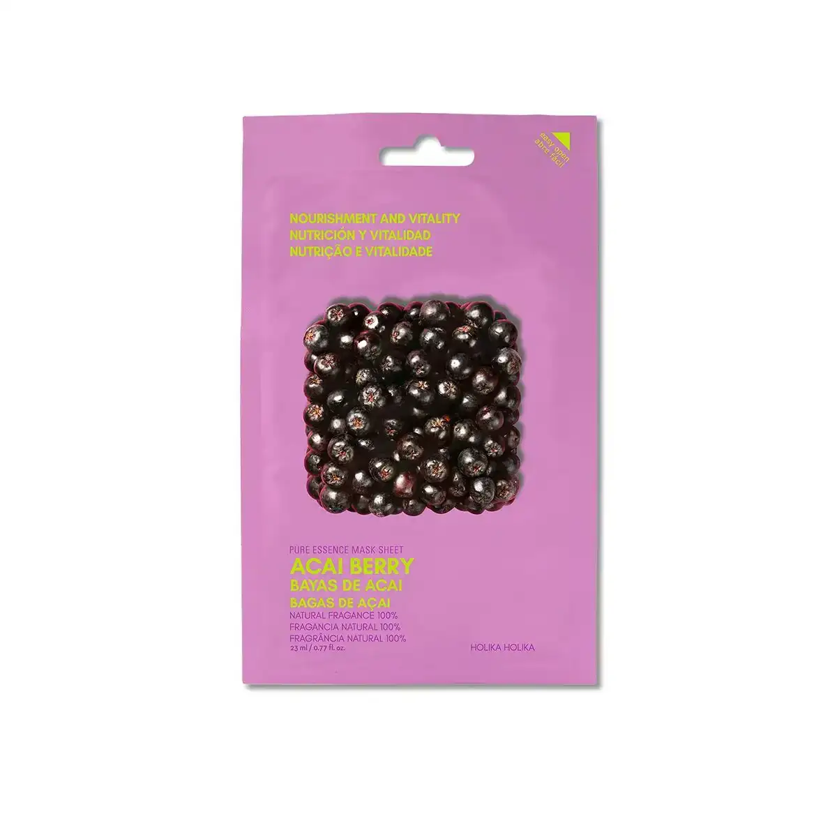 Masque facial holika holika pure essence acai berry 23 ml _1887. Bienvenue chez DIAYTAR COTE D'IVOIRE - Votre Porte d'Accès à la Diversité. Découvrez notre boutique en ligne et choisissez parmi une pléthore d'articles qui célèbrent la richesse culturelle du Côte d'Ivoire et au-delà.