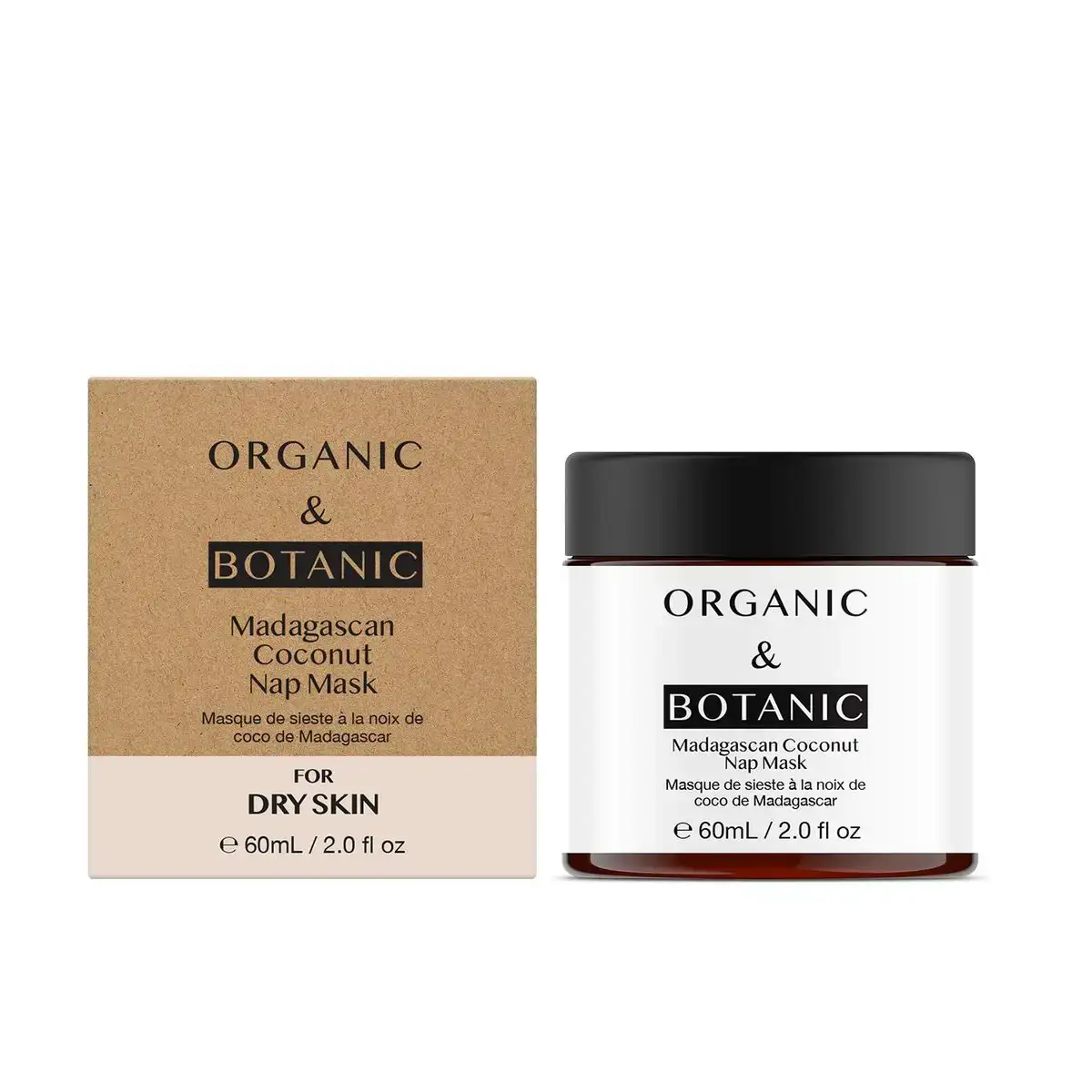 Masque facial hydratant organic botanic madagascan coconut nuit 60 ml _7317. Entrez dans l'Univers de DIAYTAR COTE D'IVOIRE - Votre Destination de Shopping Complète. Découvrez des produits qui reflètent la diversité et la richesse culturelle du Côte d'Ivoire, le tout à portée de clic.
