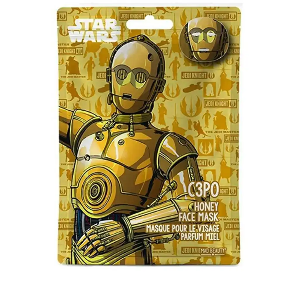 Masque facial mad beauty star wars c3po miel 25 ml _9547. DIAYTAR COTE D'IVOIRE - L'Art de Magasiner sans Limites. Naviguez à travers notre collection diversifiée pour trouver des produits qui élargiront vos horizons shopping.