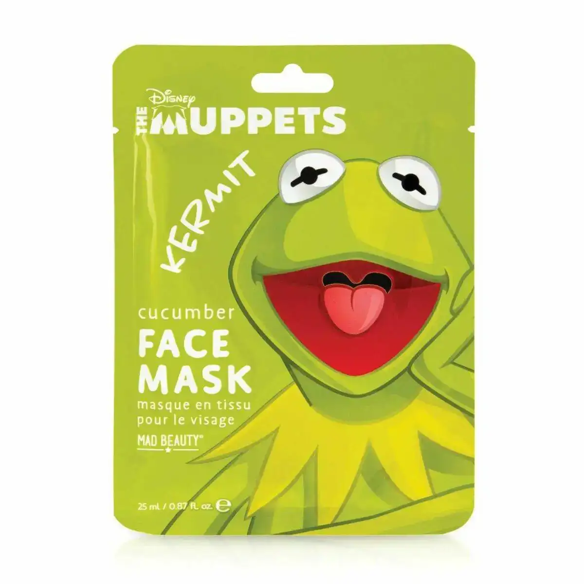 Masque facial mad beauty the muppets kermit concombre 25 ml _5482. DIAYTAR COTE D'IVOIRE - Votre Destination pour un Shopping Éclairé. Parcourez notre boutique en ligne pour découvrir des produits de qualité qui embelliront votre quotidien.