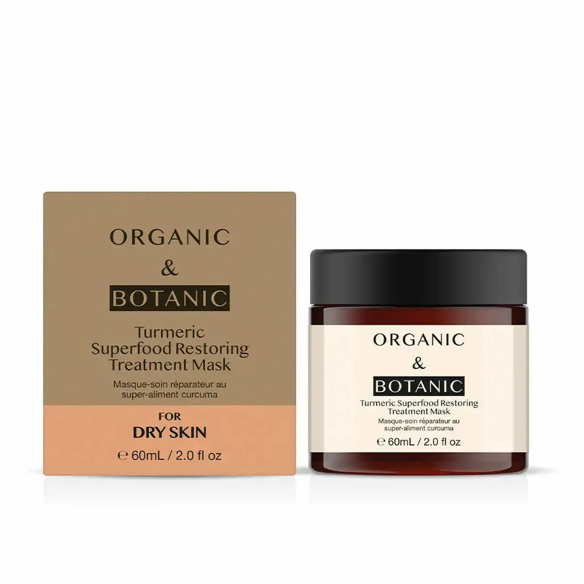Masque facial organic botanic turmeric superfood 60 ml_3852. Entrez dans l'Univers de DIAYTAR COTE D'IVOIRE - Où Chaque Produit est une Découverte. Explorez notre gamme variée et trouvez des articles qui vous surprennent et vous inspirent.