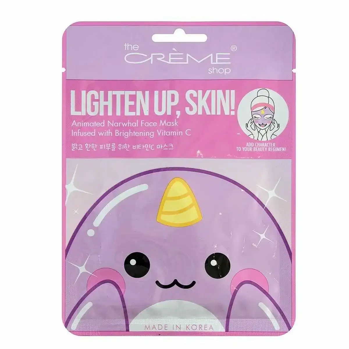Masque facial the creme shop lighten up skin narwhal 25 g _2360. Votre Destination de Choix: DIAYTAR COTE D'IVOIRE - Où l'Authenticité Rencontre la Commodité. Faites l'expérience de magasiner en ligne pour des articles qui incarnent la richesse culturelle et la modernité du Côte d'Ivoire.