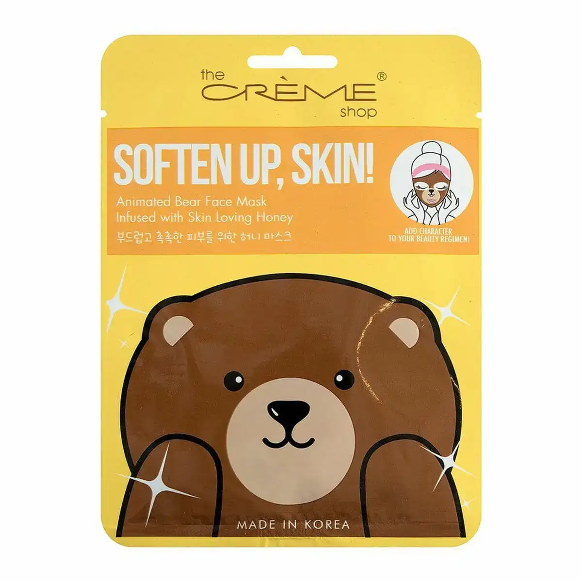 Masque facial the creme shop soften up skin bear 25 g _5355. DIAYTAR COTE D'IVOIRE - Votre Compagnon Shopping, Votre Style Unique. Explorez notre boutique en ligne pour dénicher des trésors qui expriment qui vous êtes, de la mode à la maison.