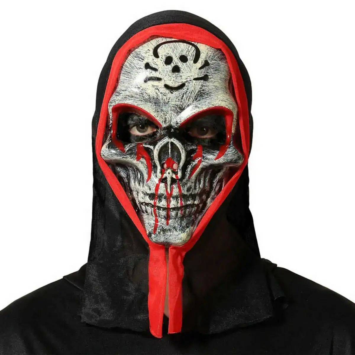 Masque gris sanglant_3036. Entrez dans l'Univers de DIAYTAR COTE D'IVOIRE - Où la Tradition S'unit à la Modernité. Explorez notre sélection pour trouver des produits qui allient héritage et innovation.