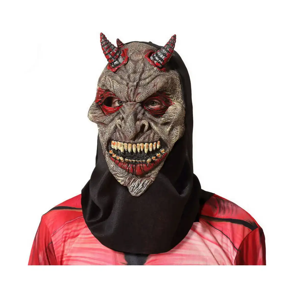 Masque halloween demon marron_3567. DIAYTAR COTE D'IVOIRE - Votre Compagnon Shopping, Votre Style Unique. Explorez notre boutique en ligne pour dénicher des trésors qui expriment qui vous êtes, de la mode à la maison.