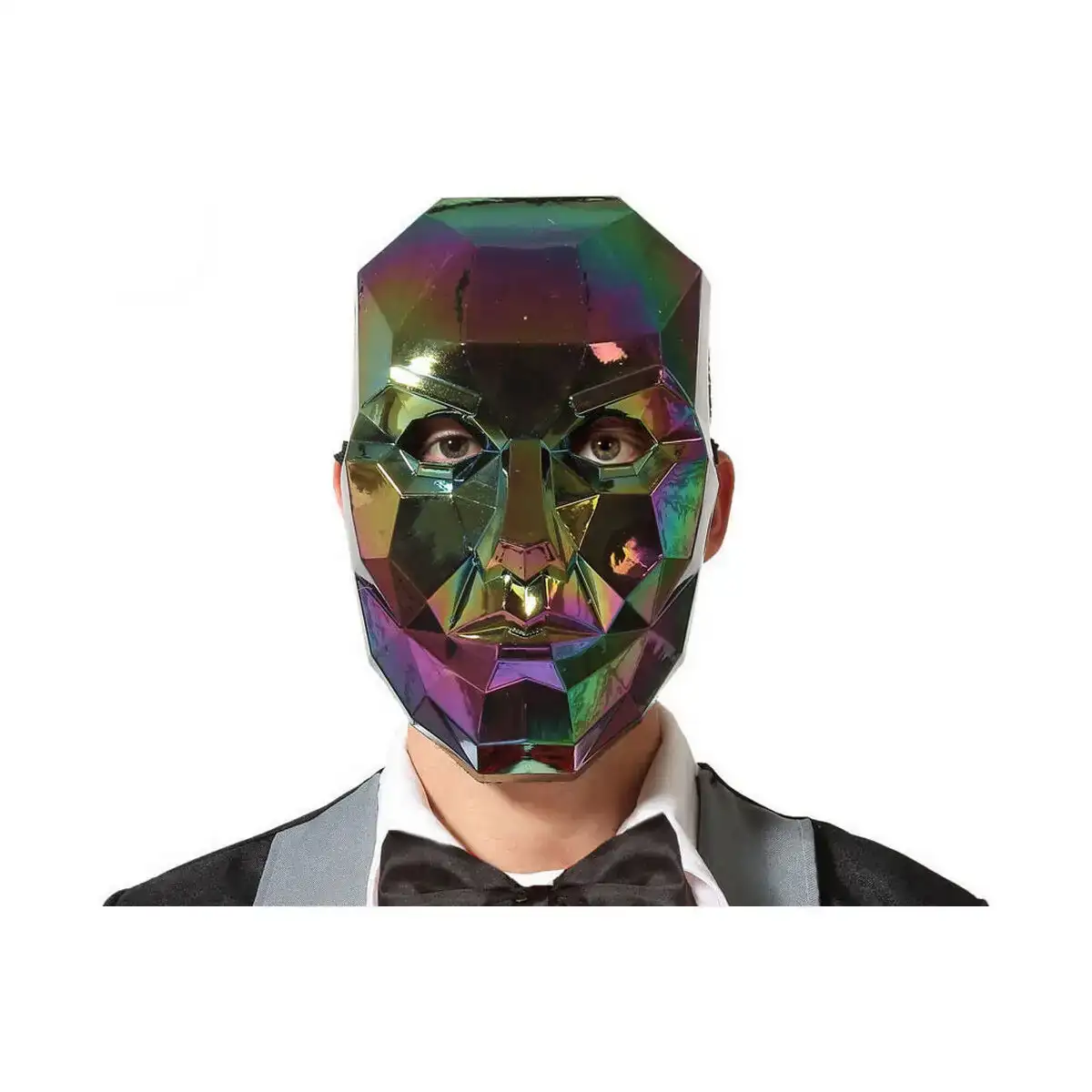 Masque halloween holographique_2558. Entrez dans l'Univers de DIAYTAR COTE D'IVOIRE - Où Chaque Produit est une Découverte. Explorez notre gamme variée et trouvez des articles qui vous surprennent et vous inspirent.