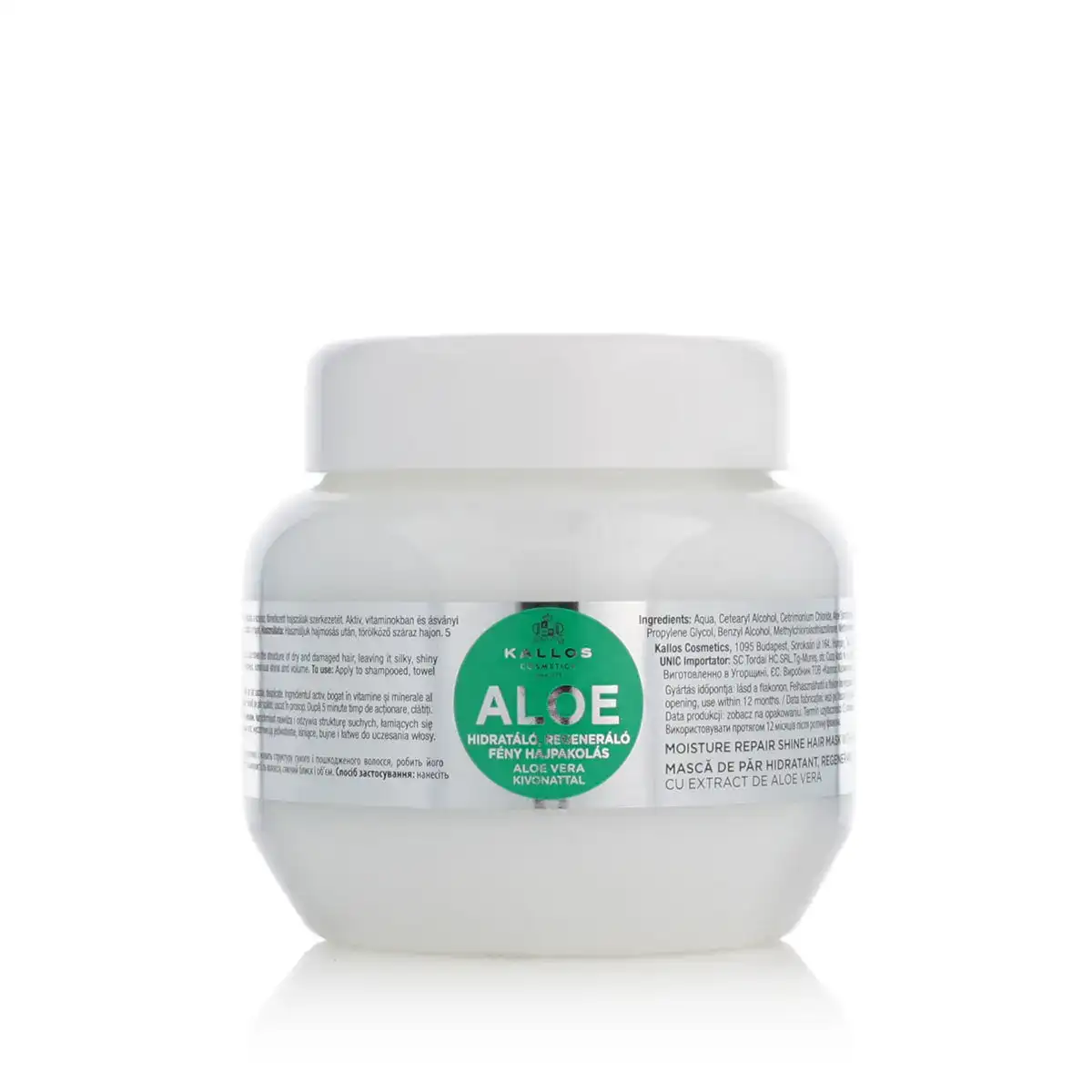 Masque hydratant kallos cosmetics aloe 275 ml_8135. DIAYTAR COTE D'IVOIRE - L'Art de Trouver ce que Vous Aimez. Plongez dans notre assortiment varié et choisissez parmi des produits qui reflètent votre style et répondent à vos besoins.
