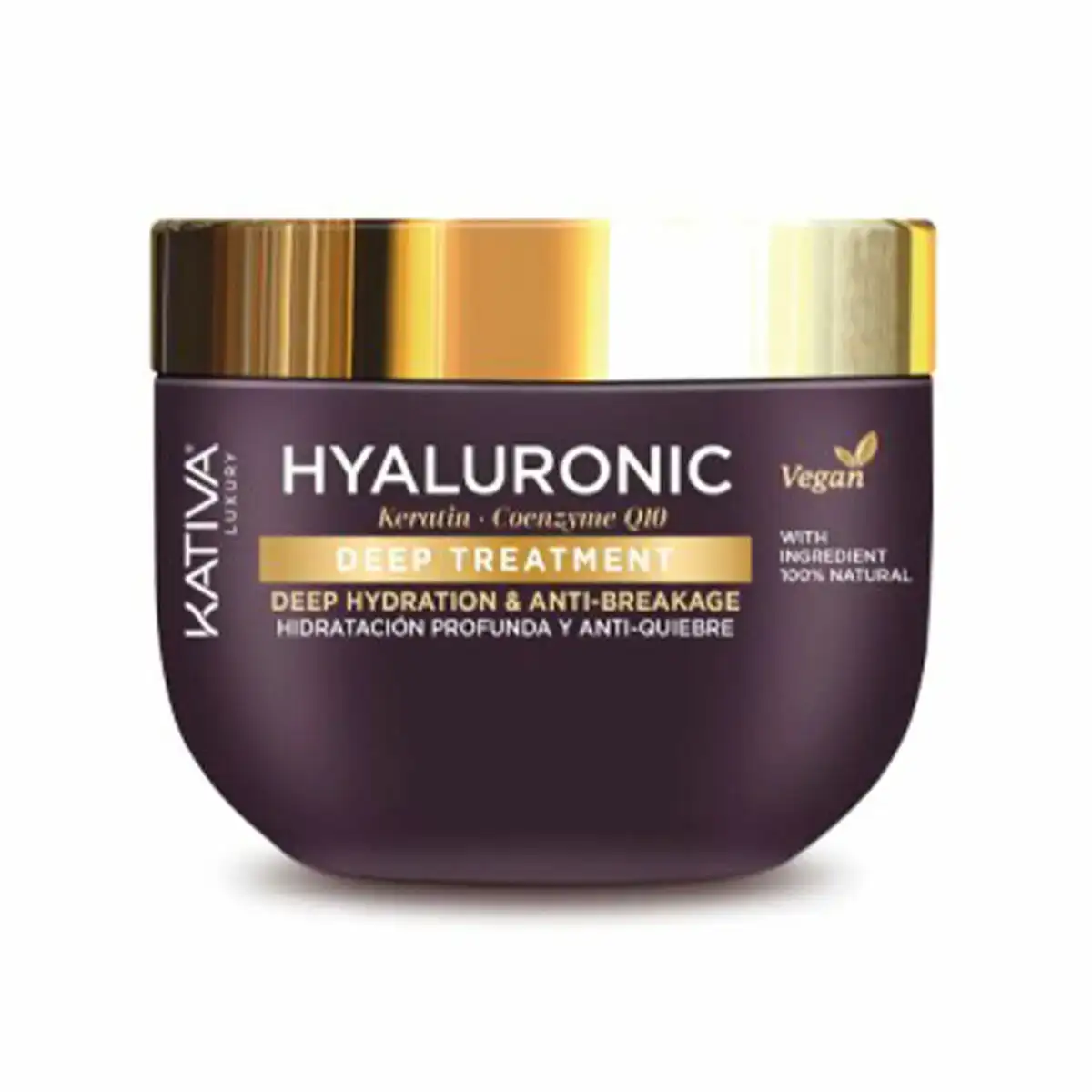 Masque hydratant kativa acide hyaluronique anti cassure 300 ml _9111. DIAYTAR COTE D'IVOIRE - Votre Destination Shopping Éthique. Parcourez notre gamme et choisissez des articles qui respectent l'environnement et les communautés locales.