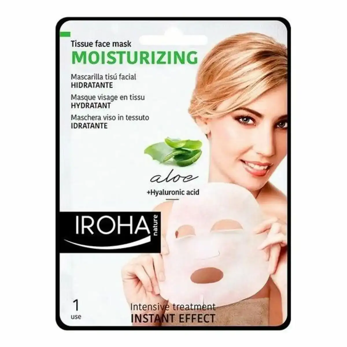 Masque hydratant tissue iroha_1029. DIAYTAR COTE D'IVOIRE - Votre Passage vers le Chic et l'Élégance. Naviguez à travers notre boutique en ligne pour trouver des produits qui ajoutent une touche sophistiquée à votre style.