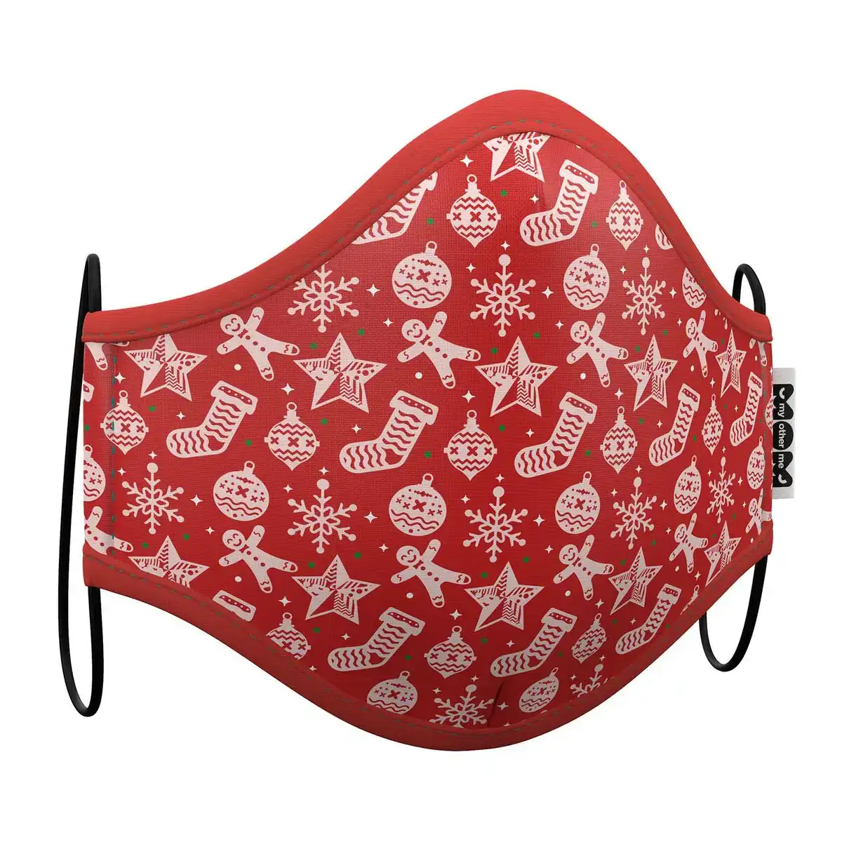 Masque hygienique my other me rouge noel adultes_1864. DIAYTAR COTE D'IVOIRE - Votre Passage vers l'Élégance Accessible. Parcourez notre boutique en ligne pour trouver des produits qui vous permettent d'allier style et économies.