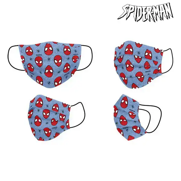 Masque hygienique spiderman enfant bleu_2661. DIAYTAR COTE D'IVOIRE - Là où Chaque Achat a du Sens. Explorez notre gamme et choisissez des produits qui racontent une histoire, votre histoire.