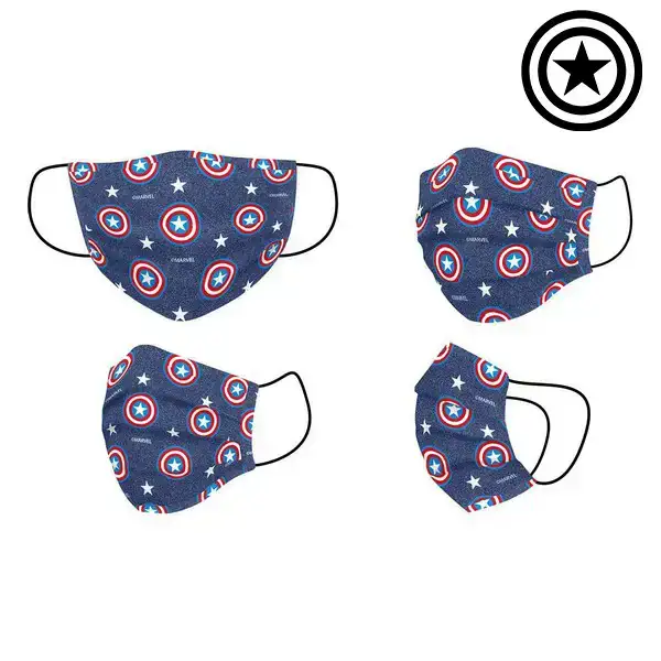 Masque hygienique the avengers enfant bleu_2842. DIAYTAR COTE D'IVOIRE - L'Univers de l'Élégance Accessible. Plongez dans notre catalogue et choisissez des produits qui allient sophistication et accessibilité pour un shopping exquis.