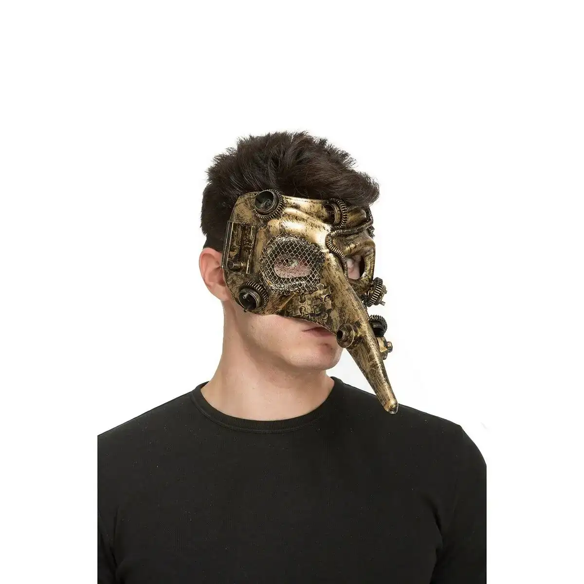 Masque my other me cuivre steampunk_7435. DIAYTAR COTE D'IVOIRE - L'Art de Choisir, l'Art de S'émerveiller. Explorez notre boutique en ligne et choisissez des articles qui éveillent votre sens de l'émerveillement.