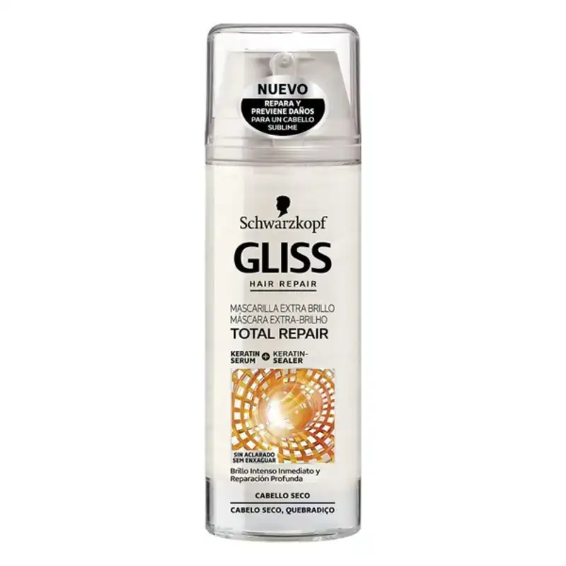 Masque nourrissant pour cheveux gliss total repair gliss brille 150 ml _8621. Bienvenue chez DIAYTAR COTE D'IVOIRE - Où Chaque Article Est une Découverte. Naviguez à travers nos offres et laissez-vous surprendre par des trésors cachés qui enrichiront votre vie.