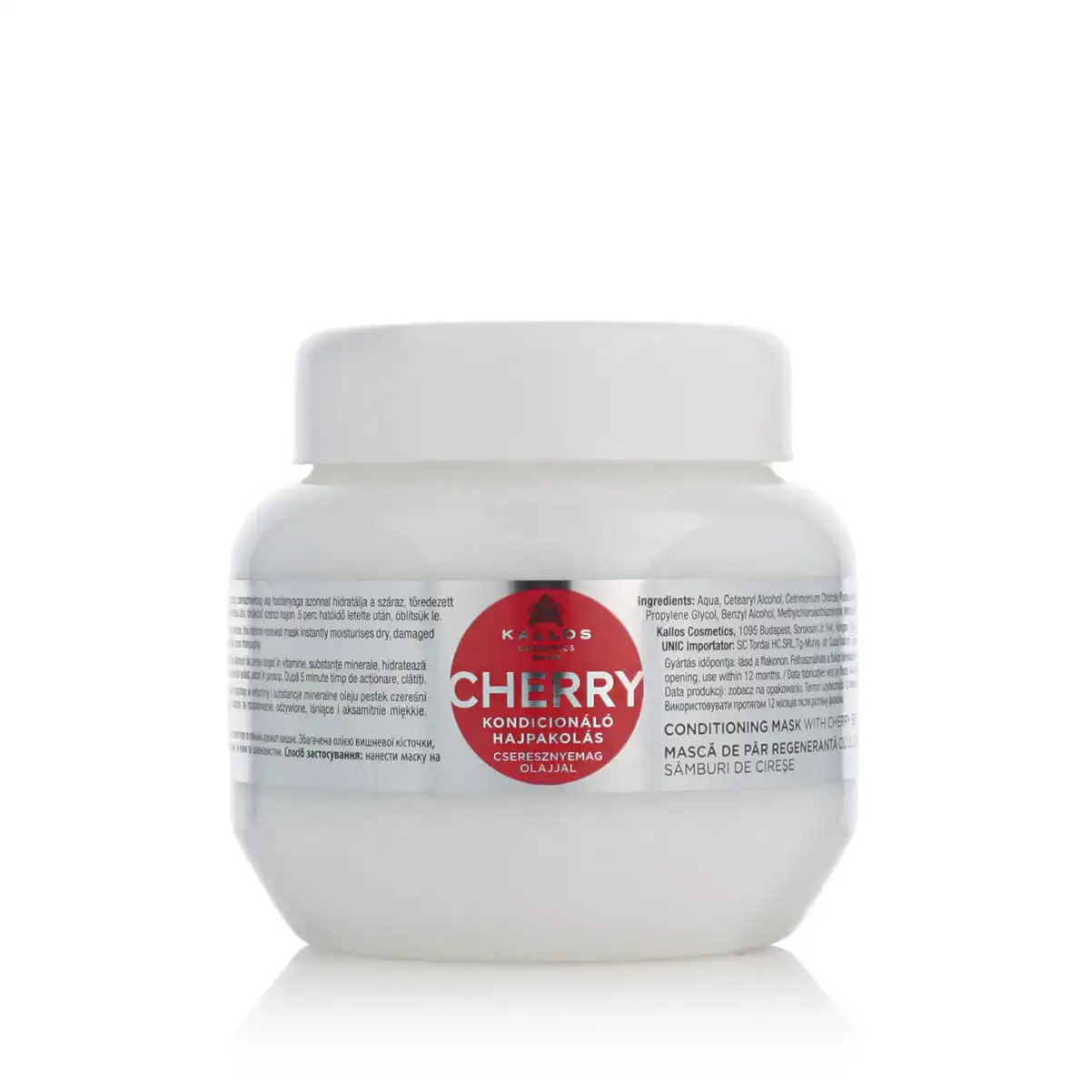 Masque nourrissant pour cheveux kallos cosmetics cherry 275 ml _8638. DIAYTAR COTE D'IVOIRE - Votre Source de Découvertes Shopping. Découvrez des trésors dans notre boutique en ligne, allant des articles artisanaux aux innovations modernes.