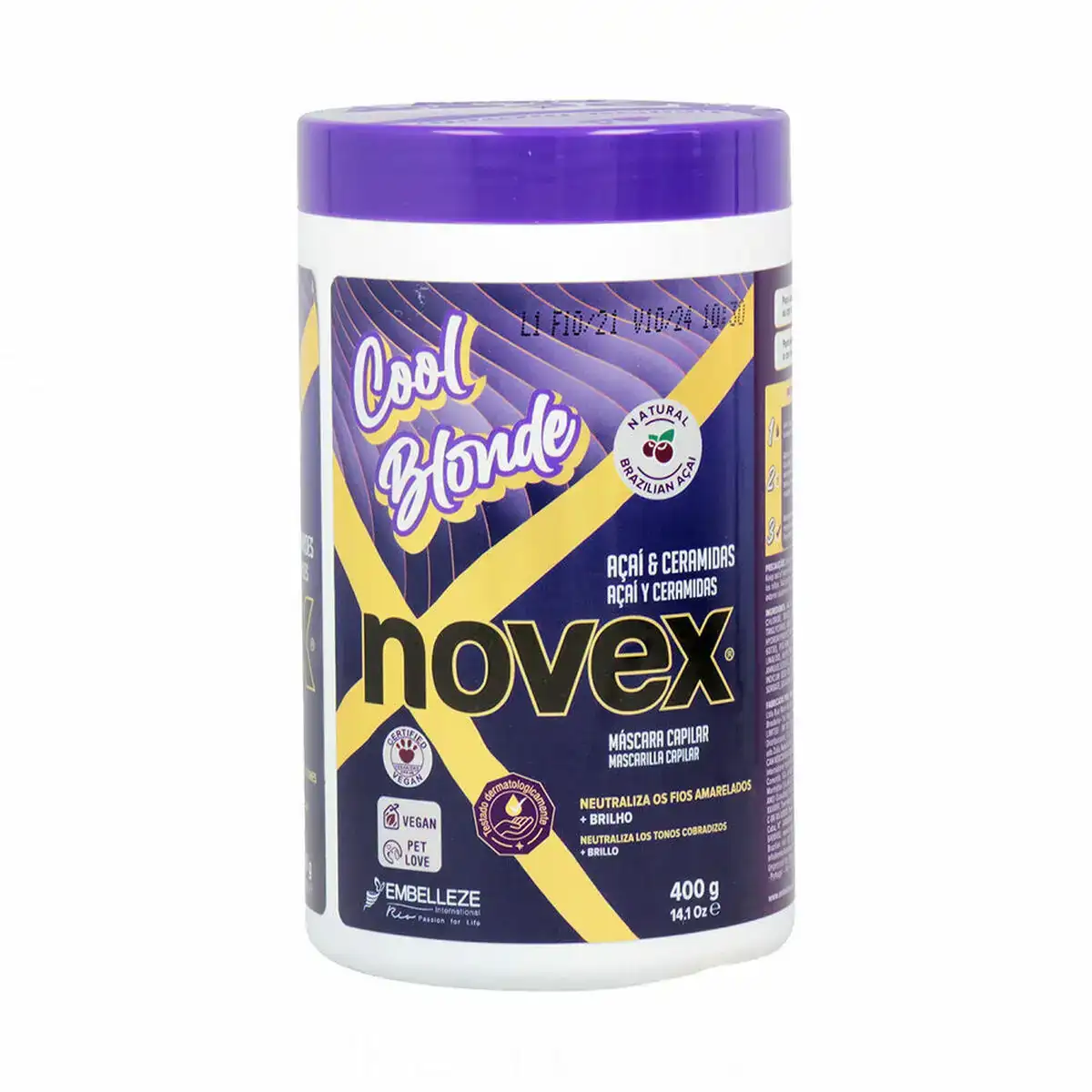 Masque nourrissant pour cheveux novex cool blonde 400 g_8733. Bienvenue chez DIAYTAR COTE D'IVOIRE - Où Chaque Article Est une Découverte. Naviguez à travers nos offres et laissez-vous surprendre par des trésors cachés qui enrichiront votre vie.