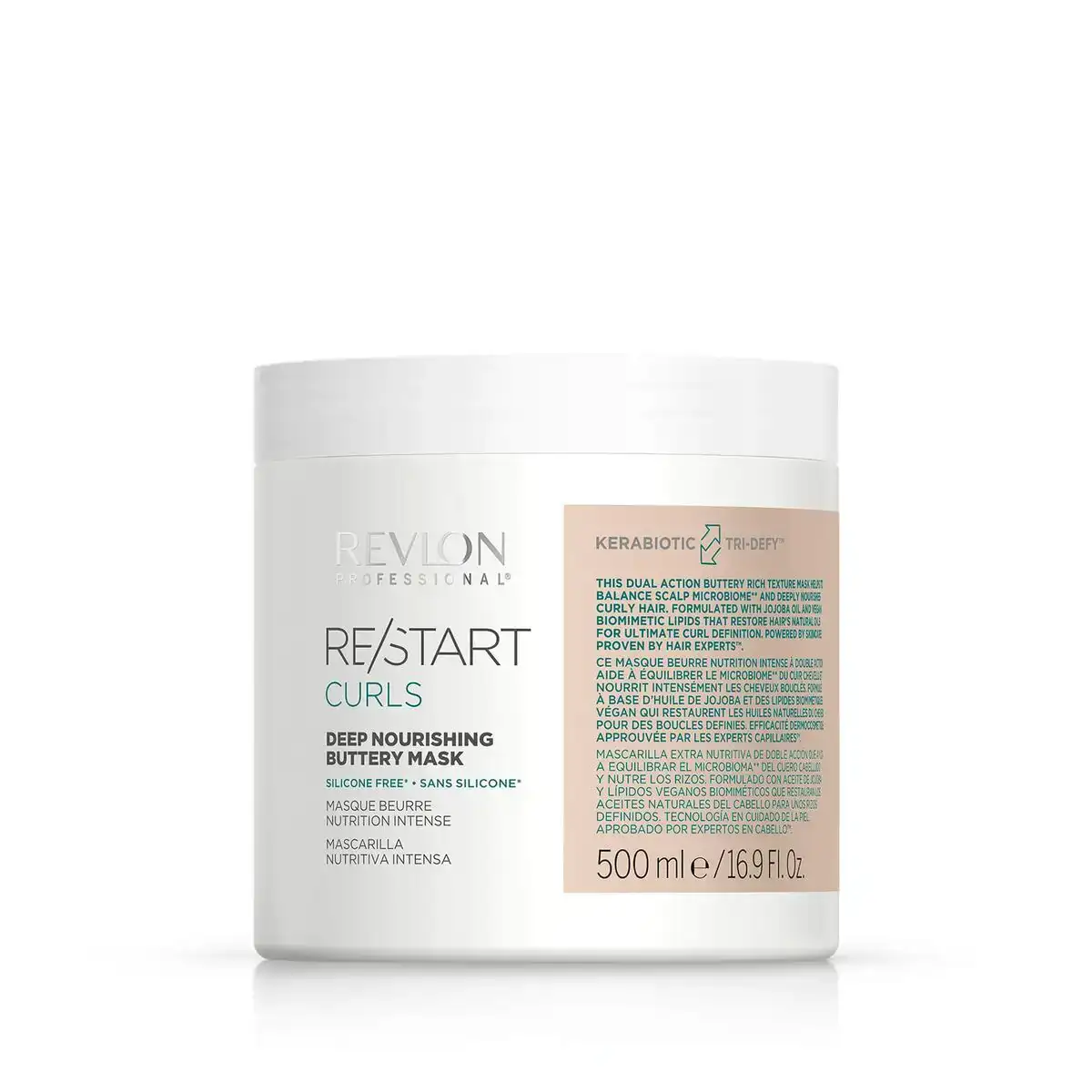 Masque nourrissant pour cheveux revlon restart curls 500 ml_8415. DIAYTAR COTE D'IVOIRE - Où Chaque Détail Fait la Différence. Parcourez notre sélection soignée et choisissez des articles qui rehaussent votre quotidien, du fonctionnel à l'esthétique.